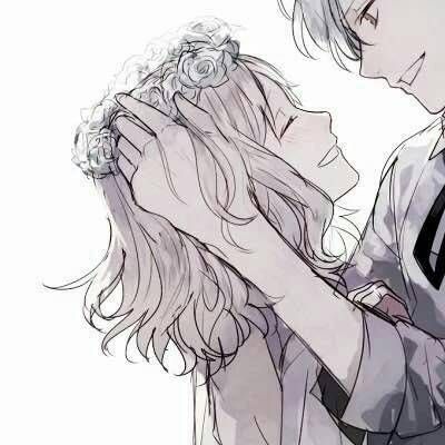 卡通情侣头像呆萌一对图片大全(优选20张)