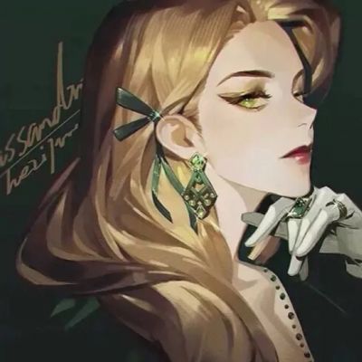 唯美意境手绘女生头像(共22张)