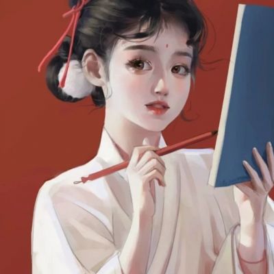 唯美意境手绘女生头像(共22张)