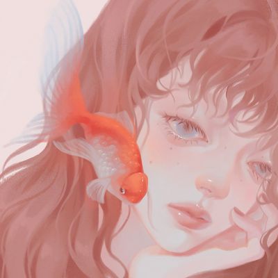 唯美意境手绘女生头像(共22张)