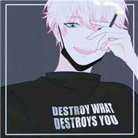 冷酷动漫男生戴口罩头像(精选22张)