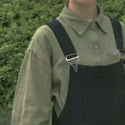 绿色系小清新女生头像(共20张)