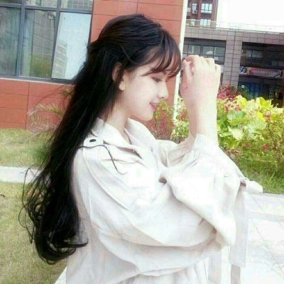 绿色系小清新女生头像(共20张)