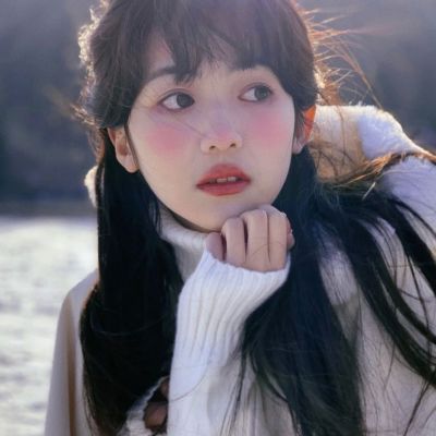 神仙女生真人头像(18张)