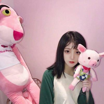 寓意好的甜美粉色系女孩头像图片(18张)
