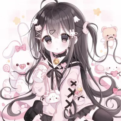 头像图片2023最火爆最好看女卡通(优选40张)