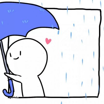 高清简笔画情侣头像可爱萌图片(20张)