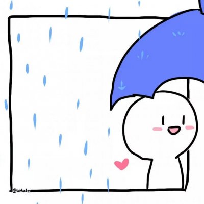 高清简笔画情侣头像可爱萌图片(20张)