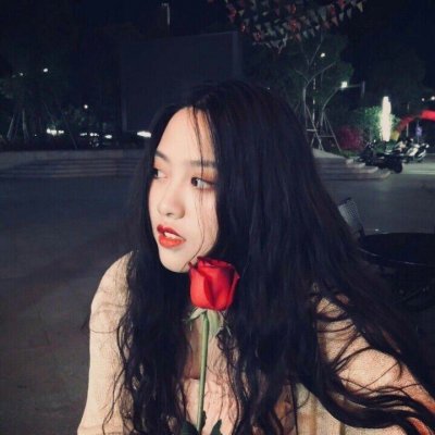 高清好看的高冷女生头像霸气黑色系图片(18张)