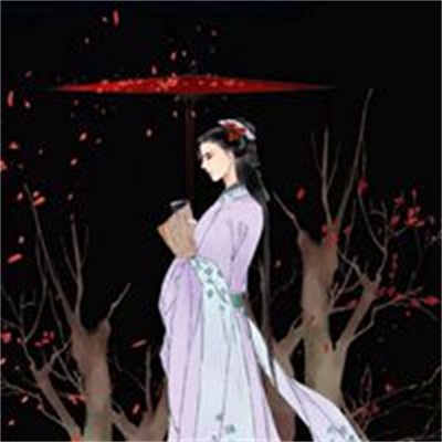 亲密恩爱一男一女动漫情侣古风头像(精选18张)