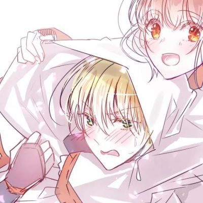 亲密恩爱一男一女动漫情侣古风头像(精选18张)