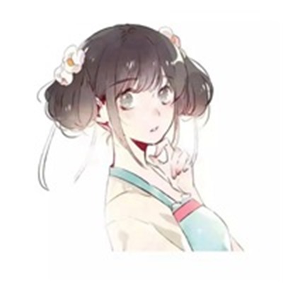 亲密恩爱一男一女动漫情侣古风头像(精选18张)