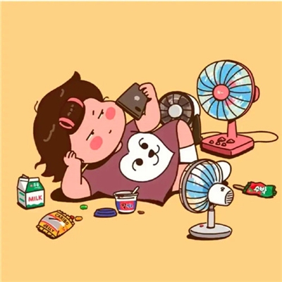 高清好看的情头一男一女卡通可爱图片(14张)