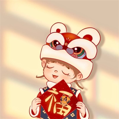 高清好看的情头一男一女卡通可爱图片(14张)