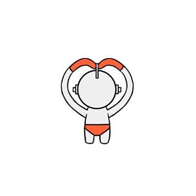 高清好看的情头一男一女卡通可爱图片(14张)