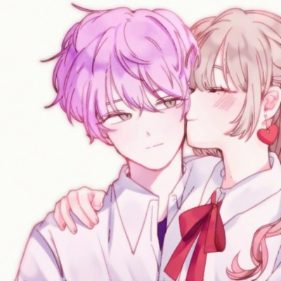 甜到爆二次元情侣头像一左一右(优选18张)