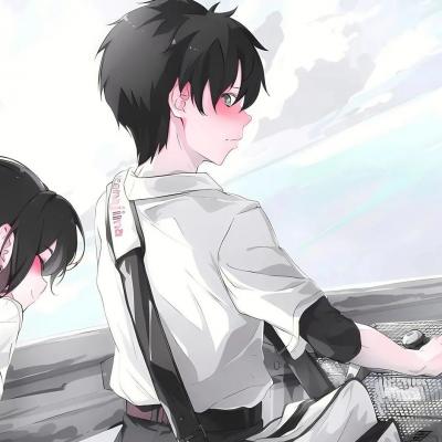 甜美的二次元情侣头像一男一女(精选20张)