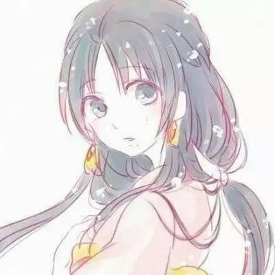 清纯好看的女生图片头像动漫(18张)