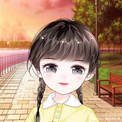 耐看型的女生头像卡通简单(精选20张)