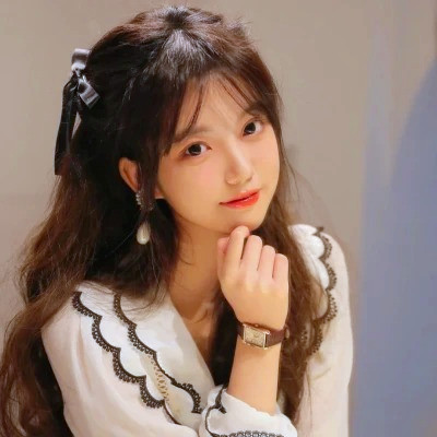 真人版可爱女生头像小清新萌(精选20张)