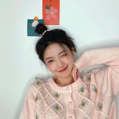 真人版可爱女生头像小清新萌(精选20张)