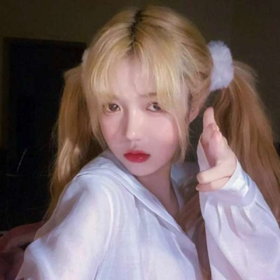 真人女头ins风可爱(共24张)