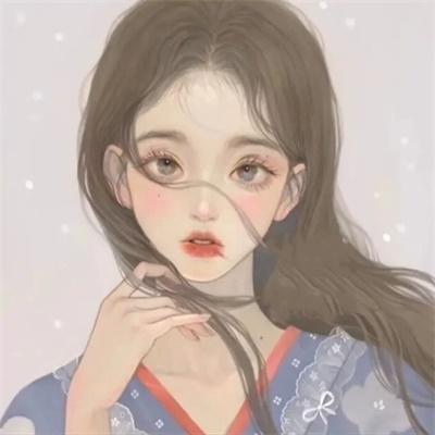 好看的女生小清新头像图片大全卡通(24张)