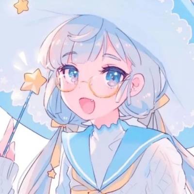 好看的女生小清新头像图片大全卡通(24张)