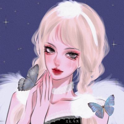 霸气头像女生超拽冷酷动漫(共38张)