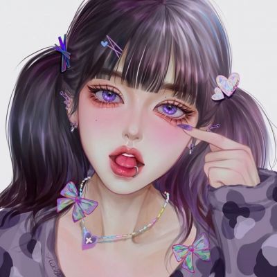 霸气头像女生超拽冷酷动漫(共38张)