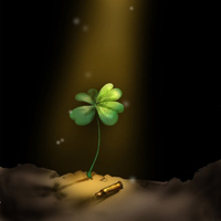 微信头像图片大全清新四叶草(精选18张)