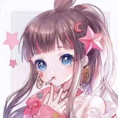 高清好看的文艺小清新卡通头像图片(优选18张)