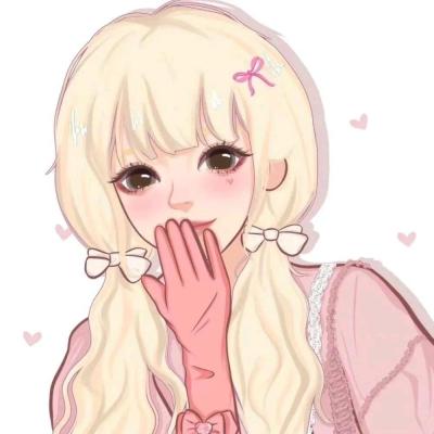 卡通情头超萌一男一女图片(优选16张)