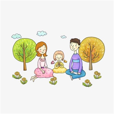 三口之家的卡通头像(优选25张)