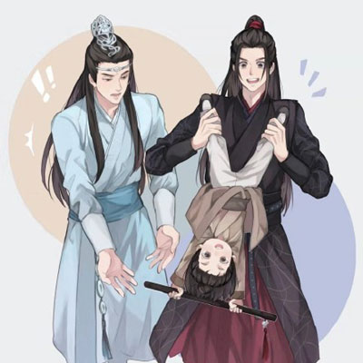 三口之家的卡通头像(优选25张)