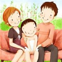 三口之家的卡通头像(优选25张)