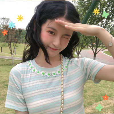 甜美小清新女生头像图片(优选18张)