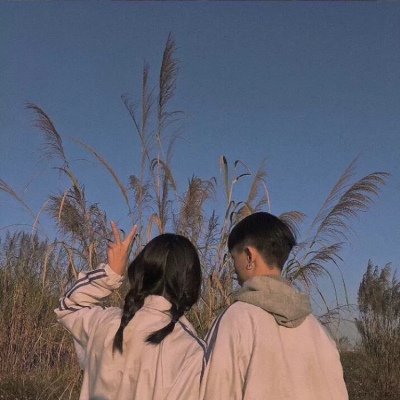 真人背影情头一男一女两张(16张)