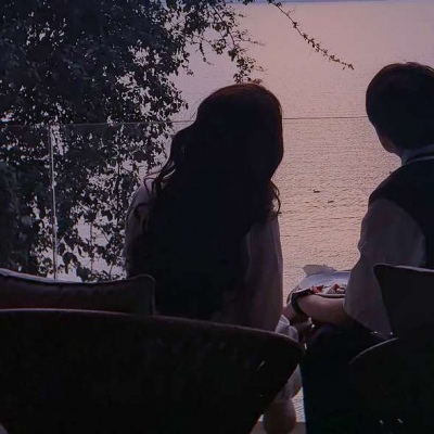 真人背影情头一男一女两张(16张)