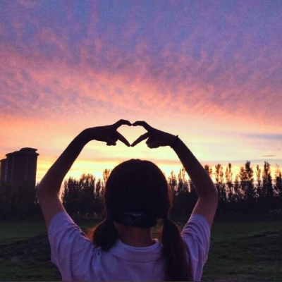 真人背影情头一男一女两张(16张)