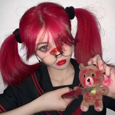 特别颓废丧的女生头像图片(共16张)