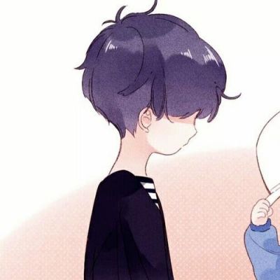 不明显的情侣头像动漫一男一女(16张)