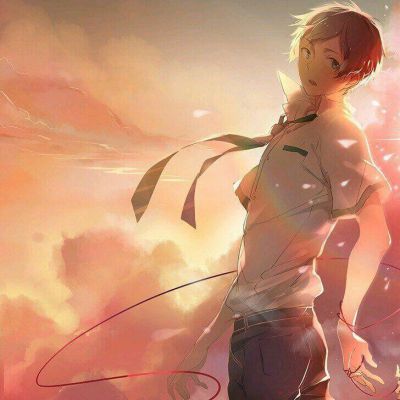 卡通微信情侣头像一男一女(共16张)