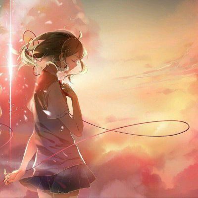 卡通微信情侣头像一男一女(共16张)