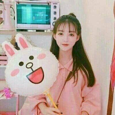 粉色系可爱少女心头像(共16张)