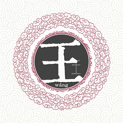 一组爆火的姓氏头像(优选16张)