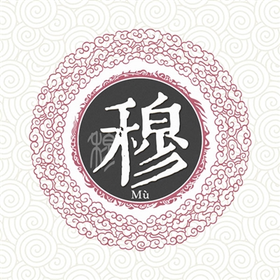 一组爆火的姓氏头像(优选16张)