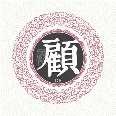 一组爆火的姓氏头像(优选16张)