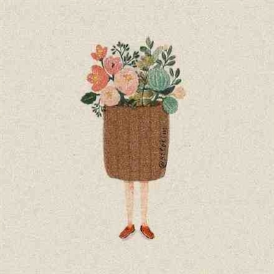 手绘头像卡通可爱女生头像(16张)