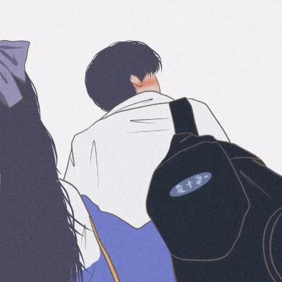 高清浪漫二次元动漫情侣头像图片大全(18张)